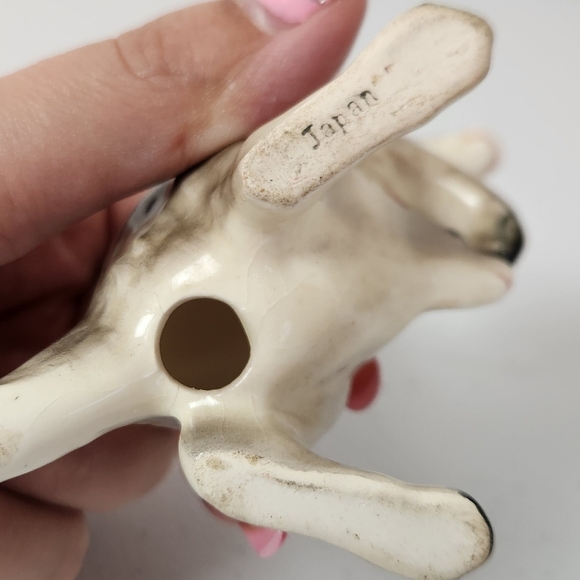 Vintage Japan Ceramic Kangaroo Joey Hand Painted Figurine Japan 1960s Kitsch - Picture 7 of 8